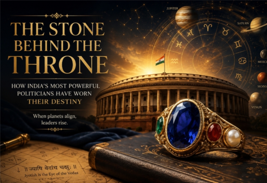 The Stone Behind the Throne: How India's Most Powerful Politicians Have Worn Their Destiny
