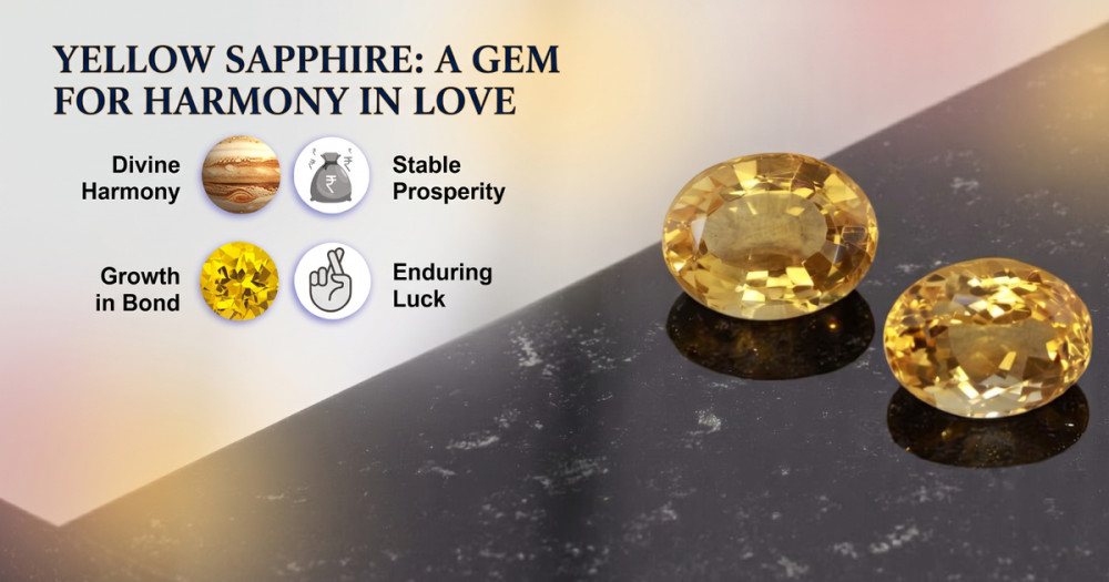 Yellow Sapphire for Love and Relationships: Benefits & Astrology