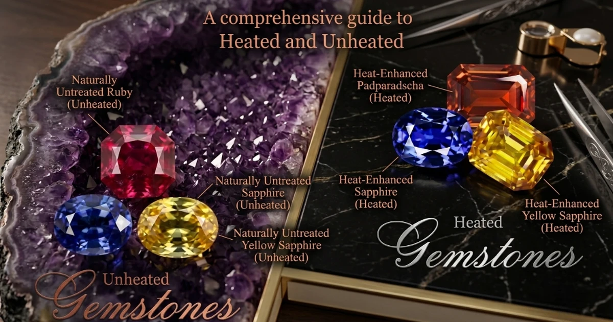 Untreated vs Heated Gemstones: Why Certified Natural Stones Are the Best Choice for Astrology