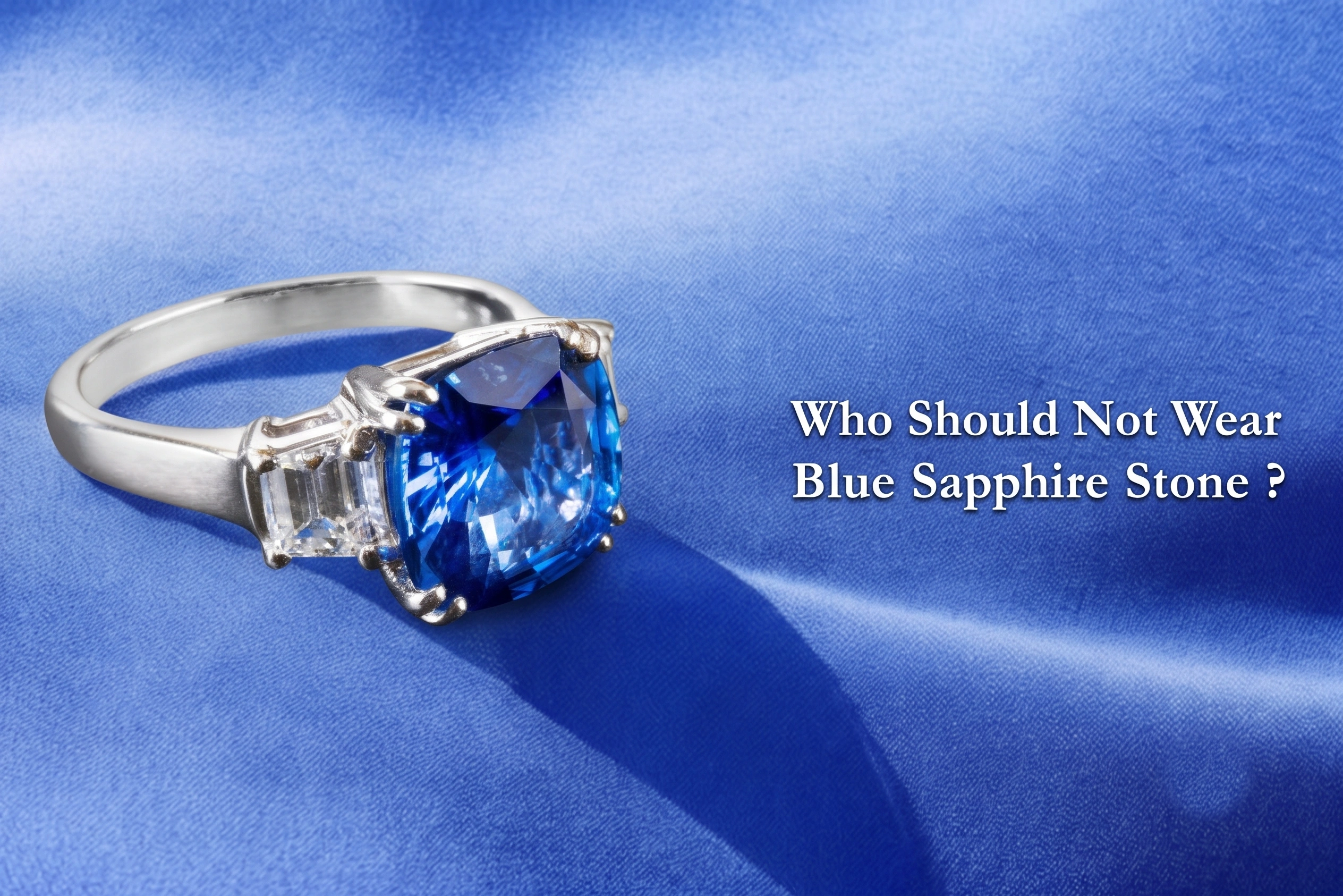 “Blue Sapphire Side Effects: Who Shouldn’t Wear This Gemstone?”