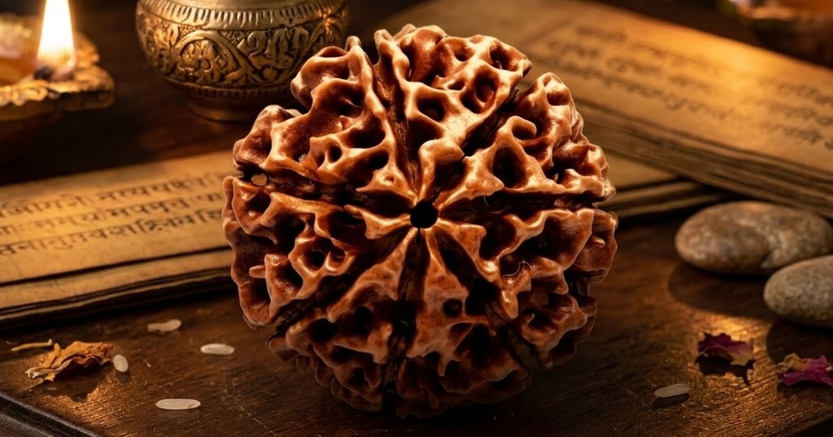 7 Mukhi Rudraksha: Benefits, Wearing Vidhi, Mantra, Rules & Who Should Wear It