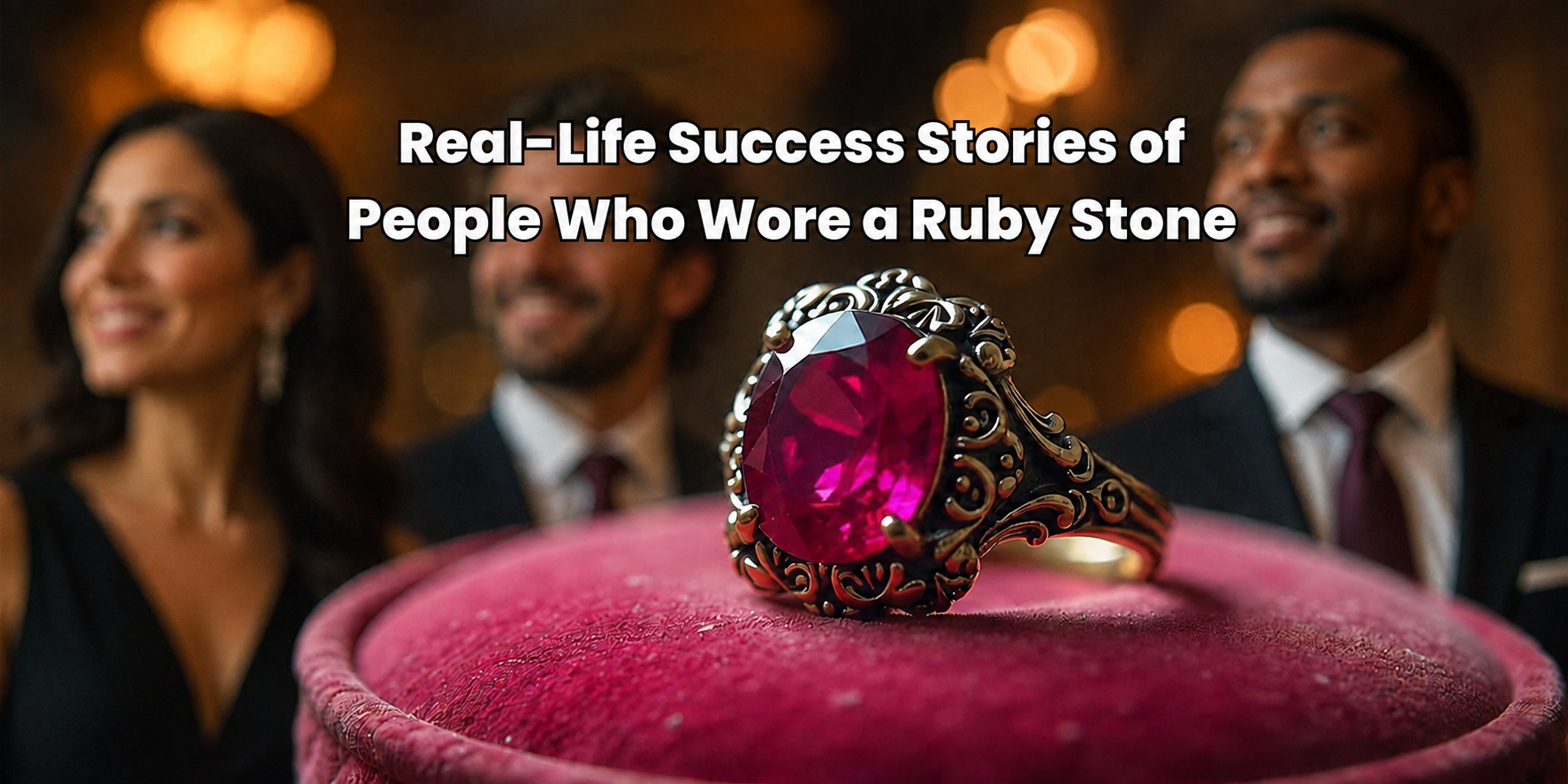 Why Do Celebrities and Public Figures Wear Ruby Gemstones?