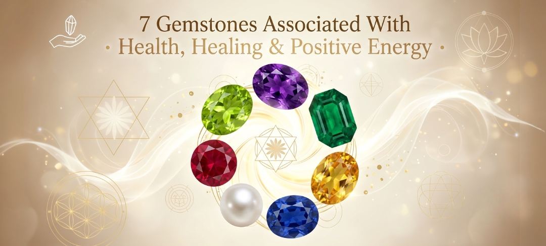 7 Gemstones Associated With Health, Healing & Positive Energy