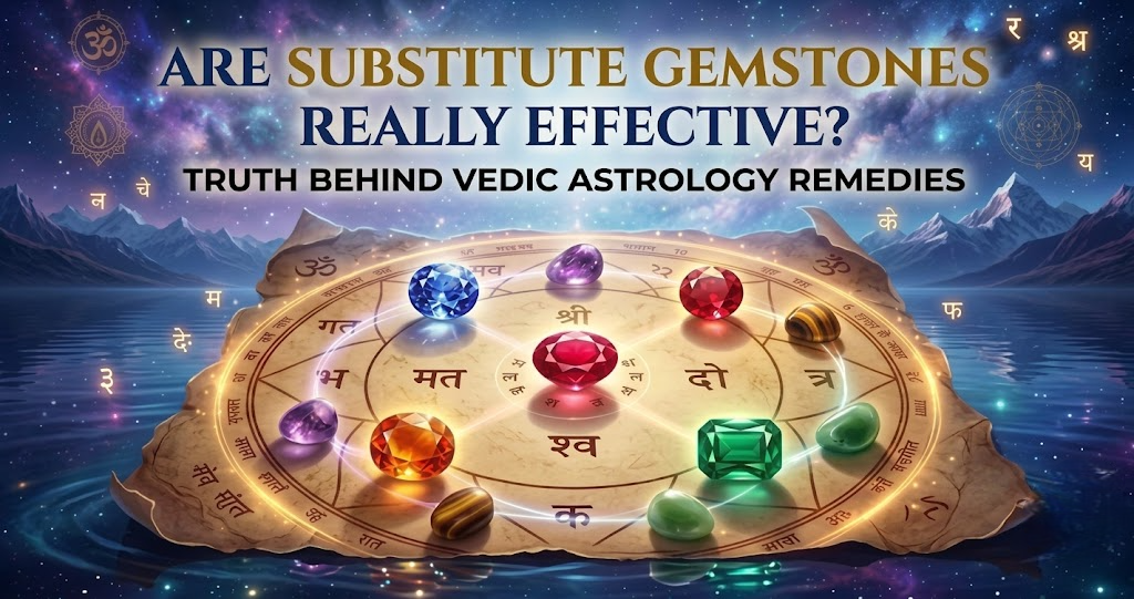 Do Gemstone Substitutes Really Work in Astrology? A Guide to Uparatna & Alternative Stones