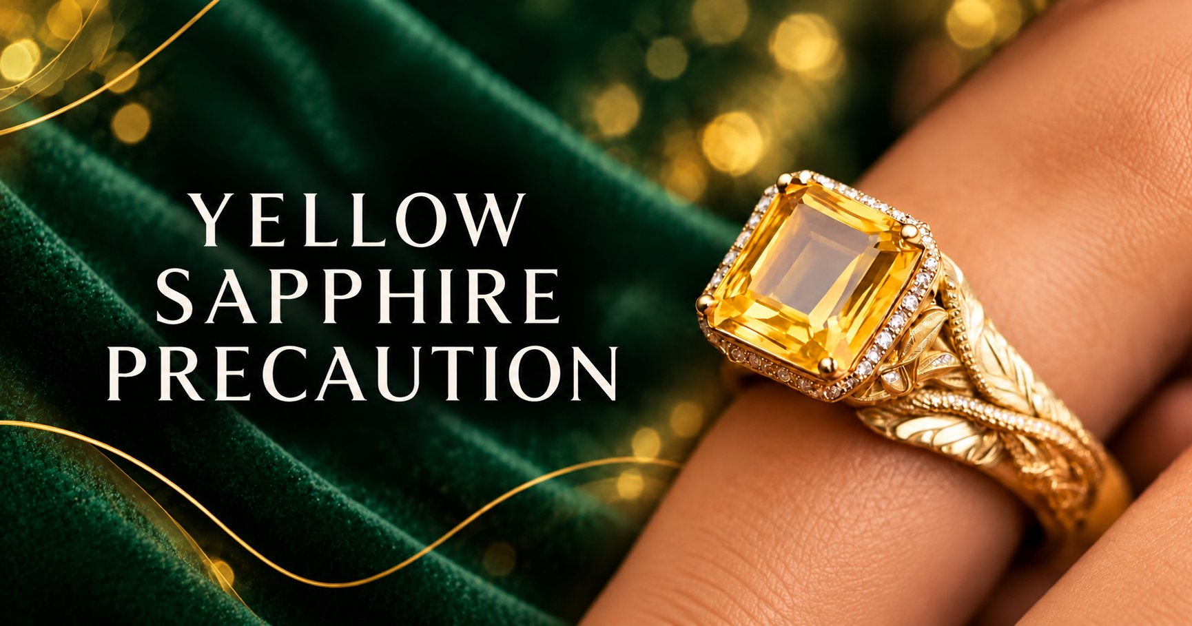 Yellow Sapphire Precautions: Important Things to Know Before Wearing Pukhraj