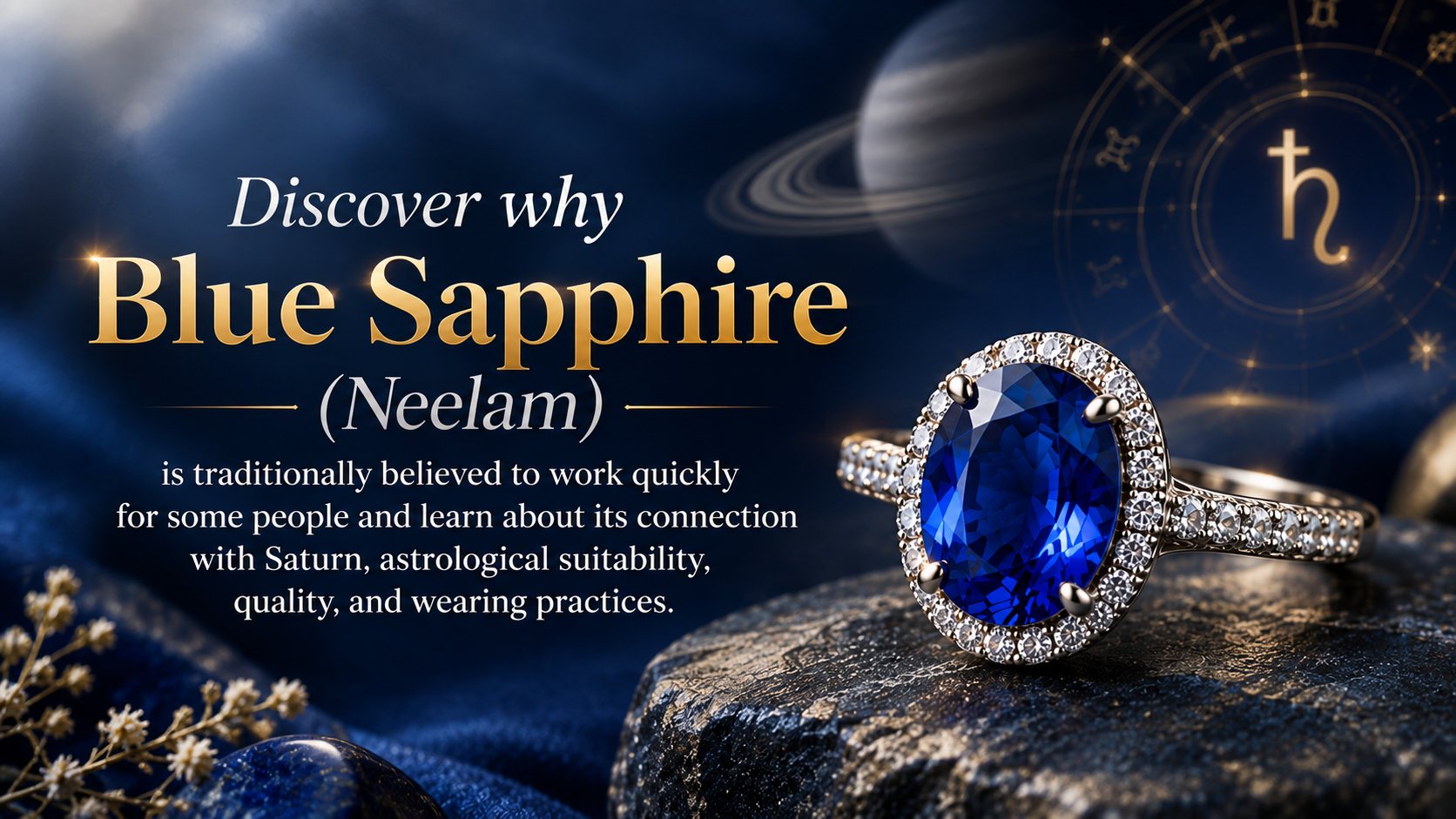 Why Does Blue Sapphire Work Instantly for Some People? Understanding Neelam’s Traditional Effects