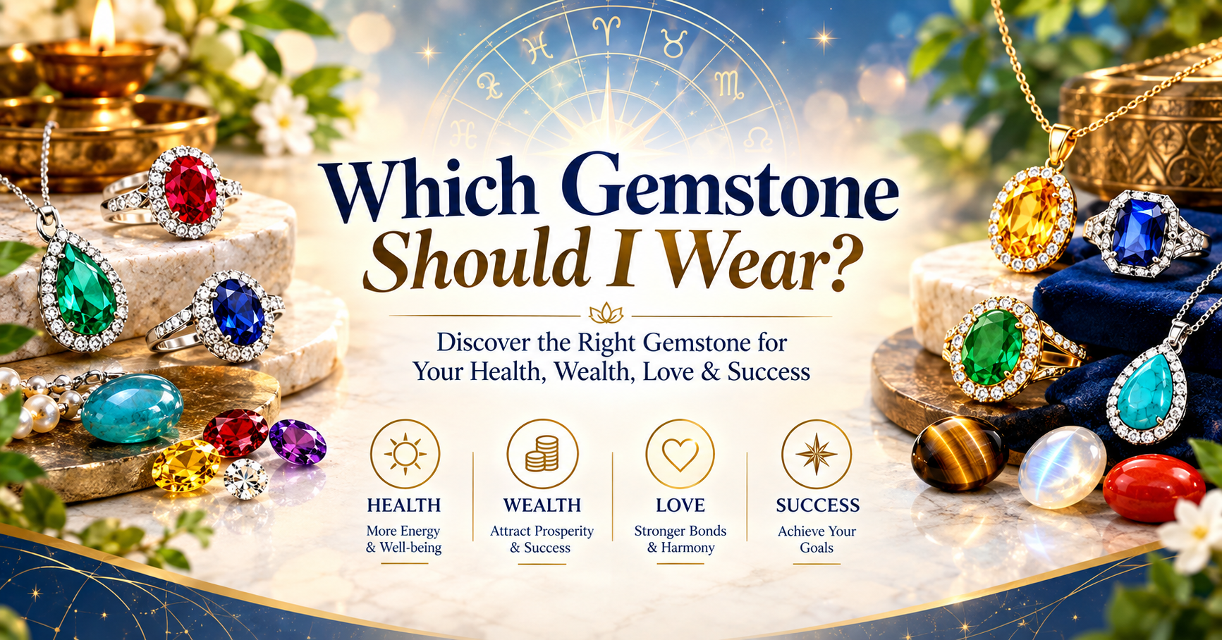 Which Gemstone Is Suitable for Me? How to Choose the Right Gemstone by Rashi, Birth Date & Astrology