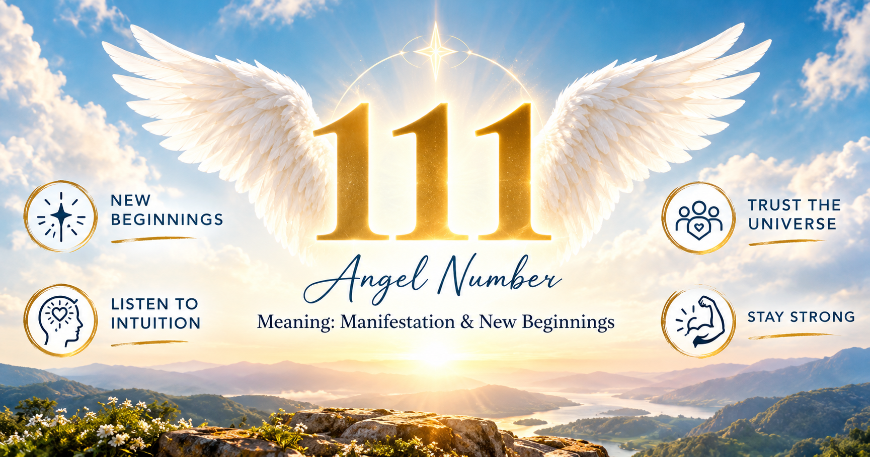 Angel Number 111 Meaning: Manifestation, New Beginnings, Love & Spiritual Growth