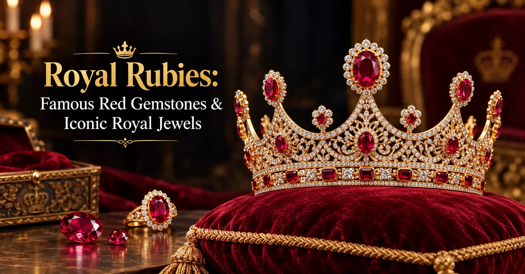 Royal Rubies: The Legendary Red Gemstones Behind the World's Most Iconic Jewels
