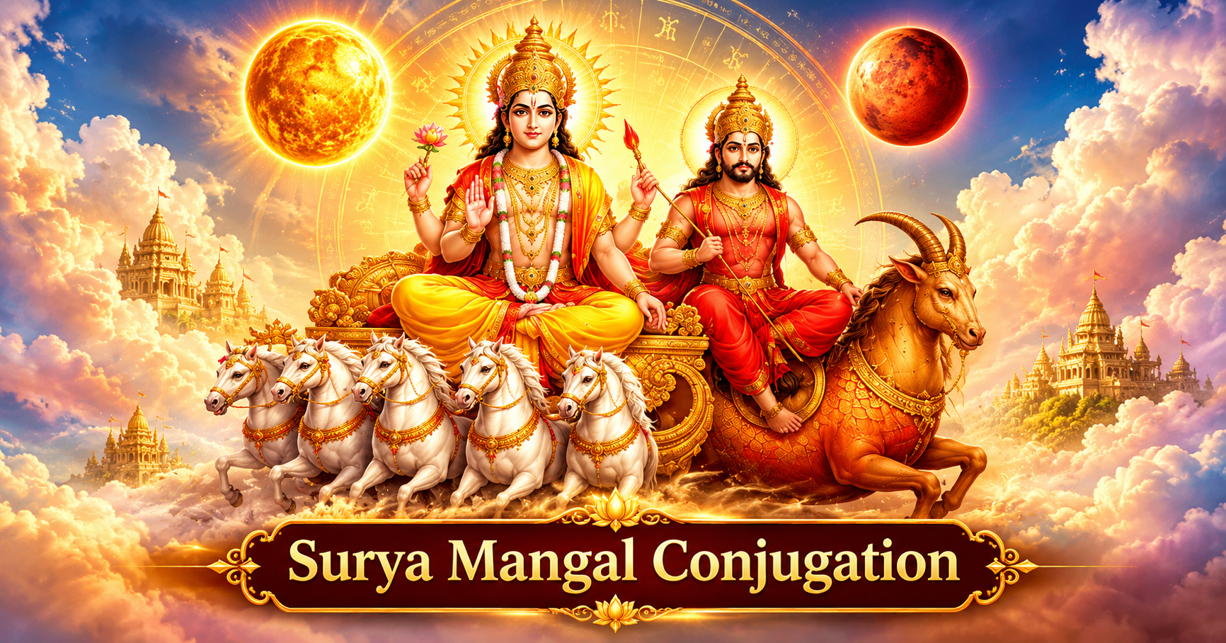 Sun and Mars Conjunction (Aditya Mangal Yoga): Ruby and Red Coral for Leadership, Confidence & Success