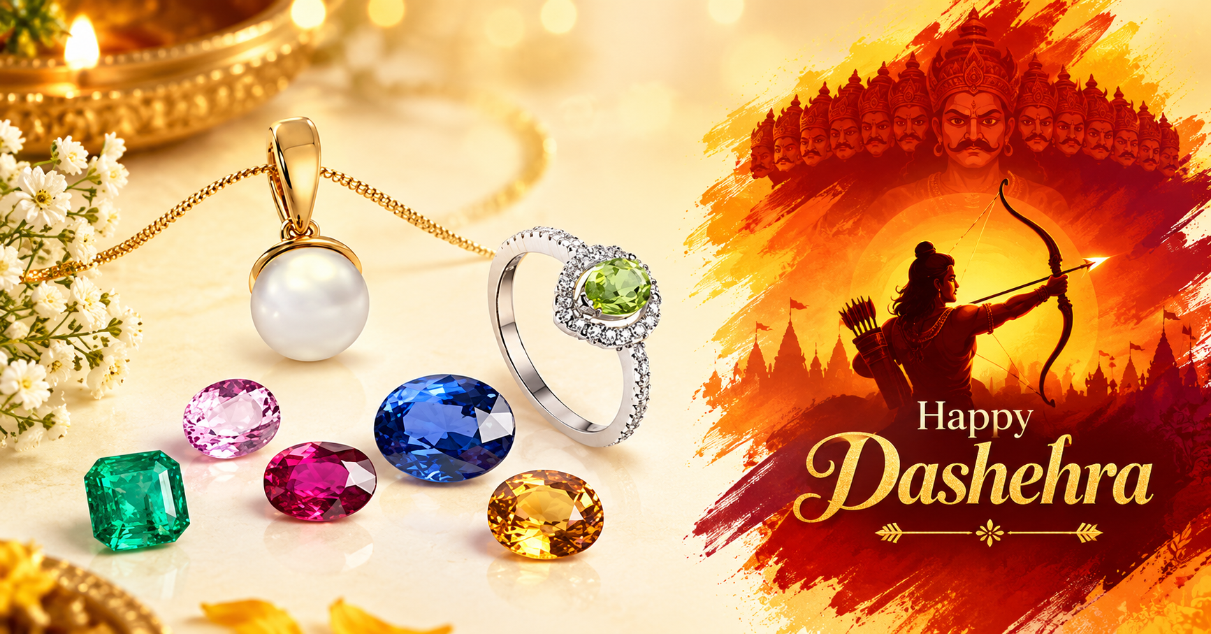 Which Gemstone Should You Wear on Vijayadashami 2026?