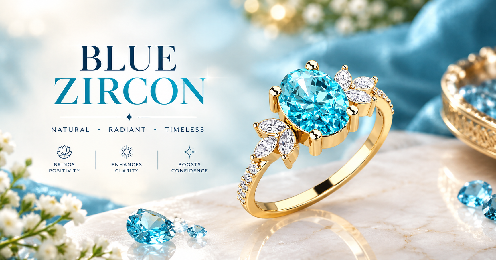 Blue Zircon: Meaning, Properties, Benefits, Price & Complete Buying Guide
