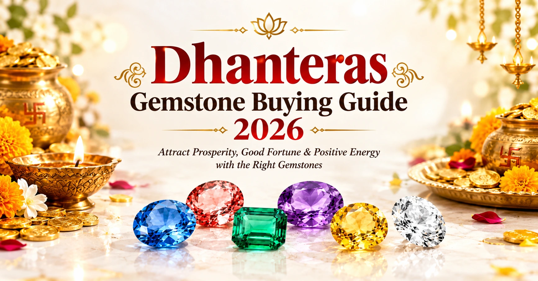 Dhanteras 2026: Ruby, Emerald, Yellow Sapphire & Other Gemstones to Consider Buying
