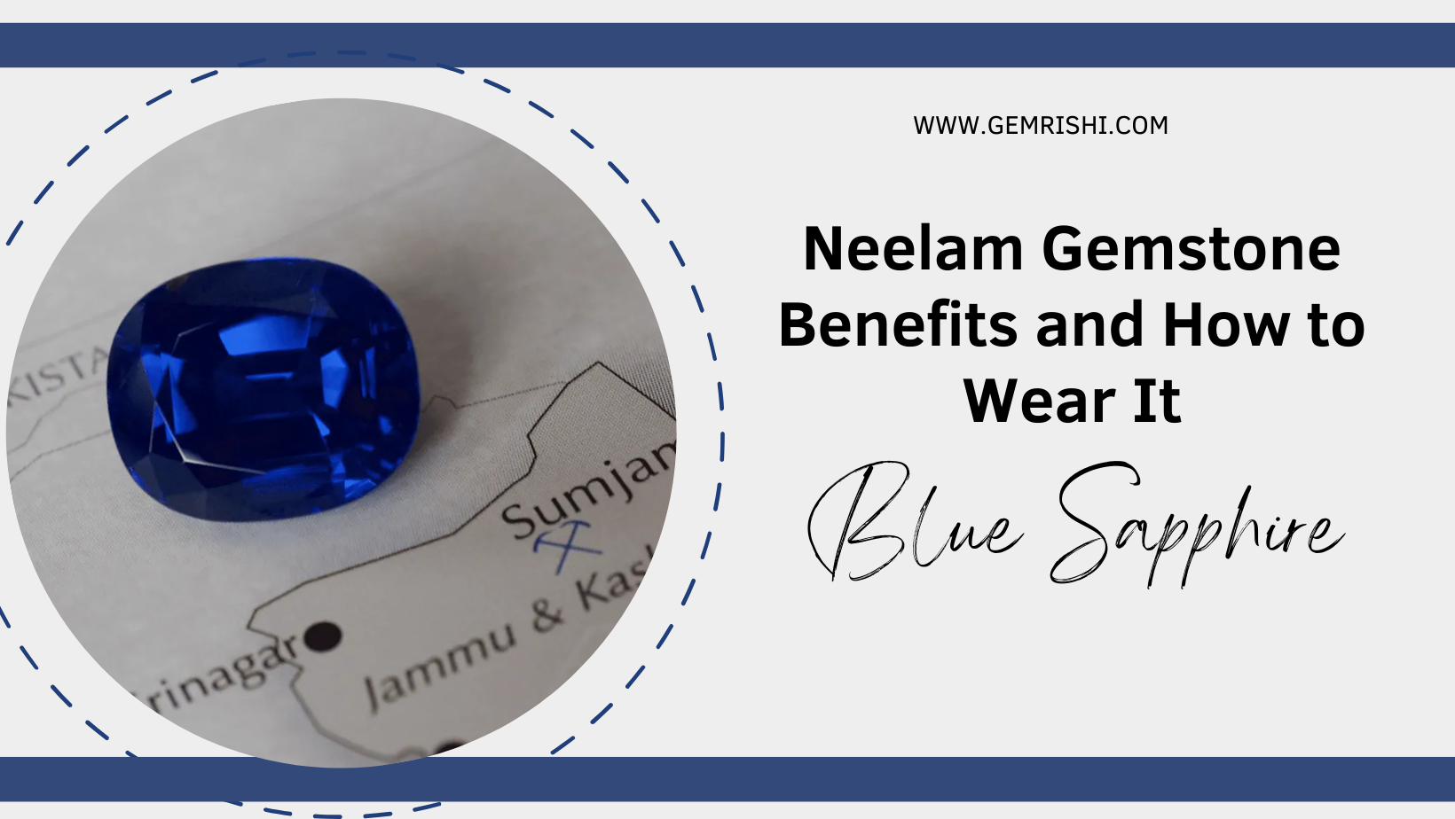 Neelam Gemstone Benefits and How to Wear It