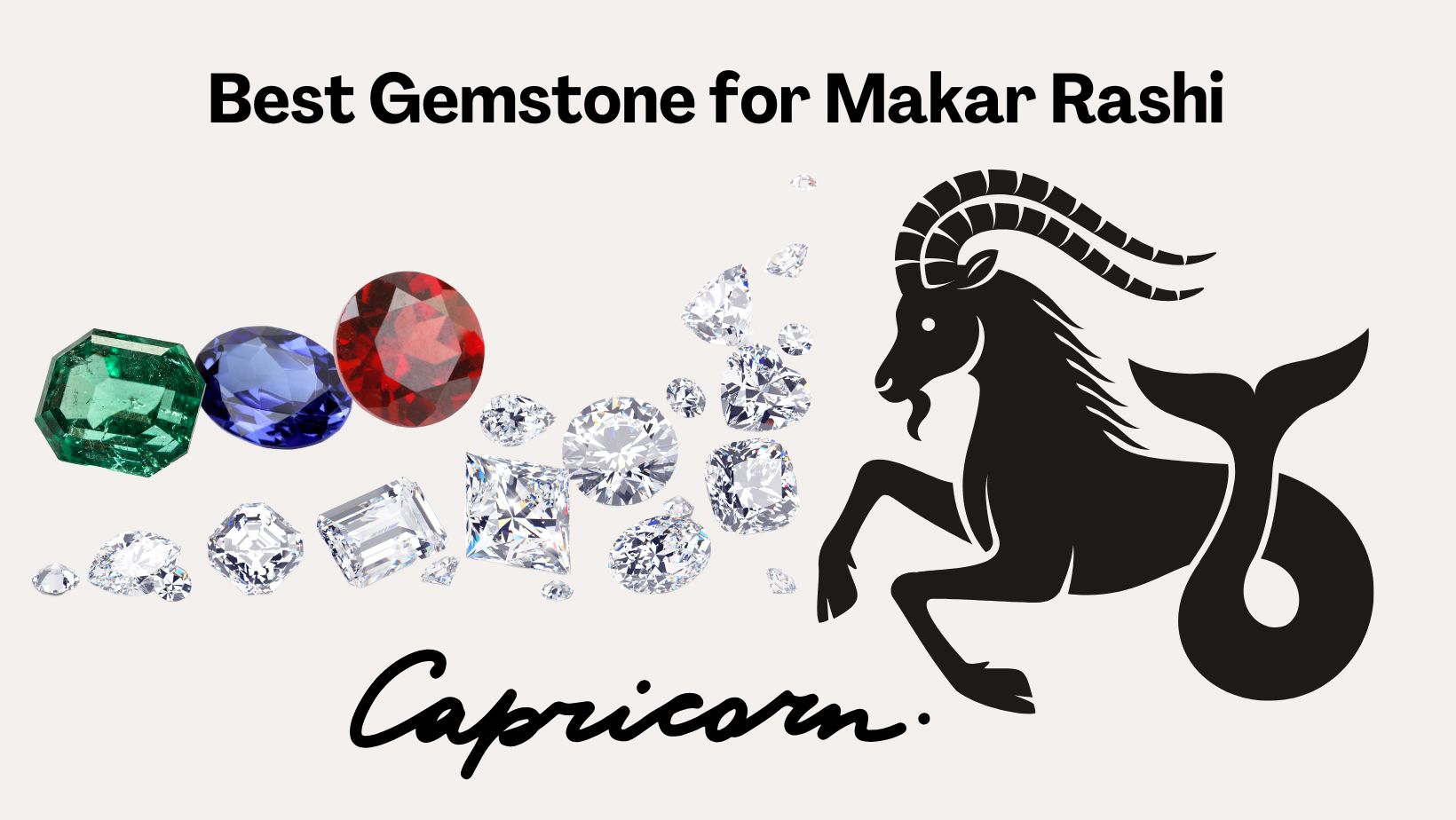 Best Gemstone for Makar Rashi