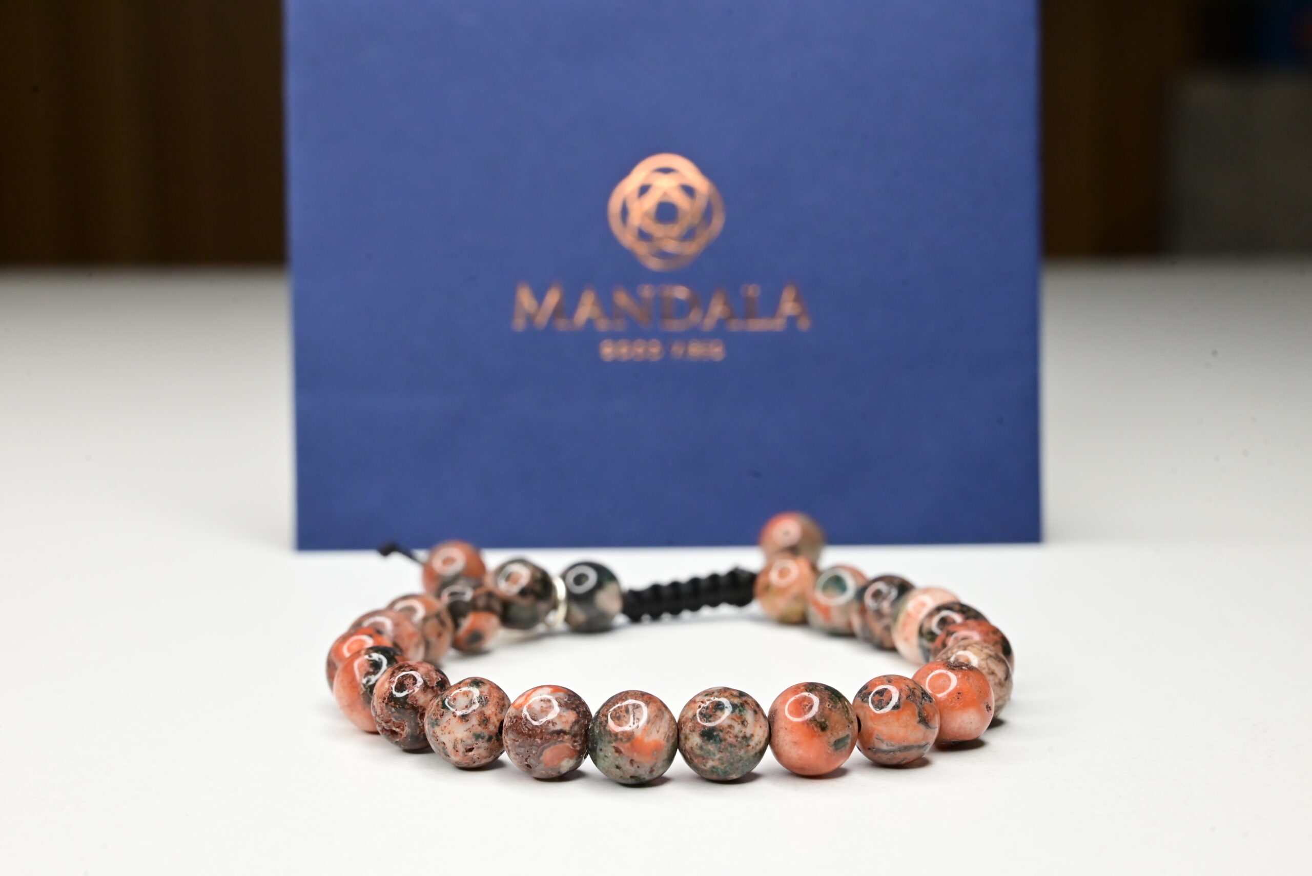 Maxican Fire Agate Bracelet by Mandala