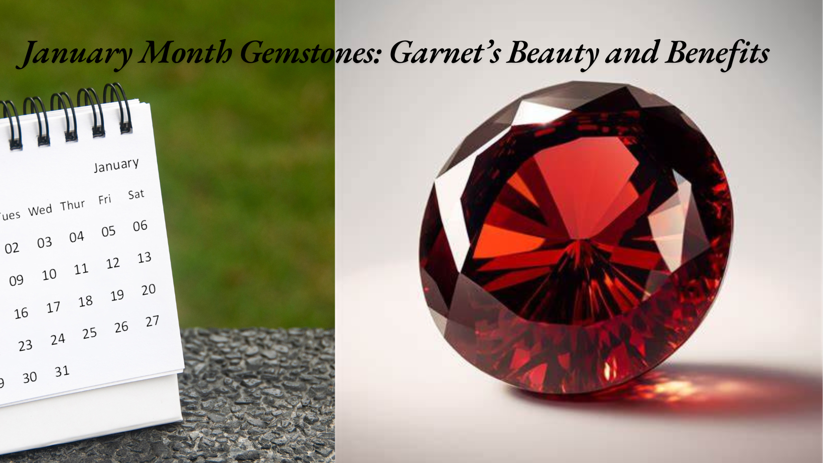 January Month Gemstones: Garnet’s Beauty and Benefits