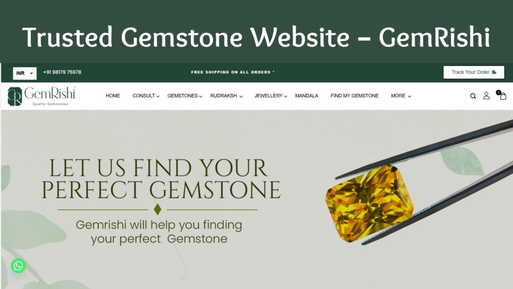 Trusted Gemstone Website – GemRishi