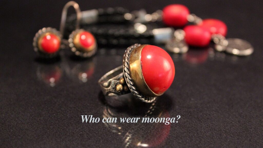 Who can wear Moonga? Find out who benefits most from this powerful gemstone. Uncover its qualities and suitability here.