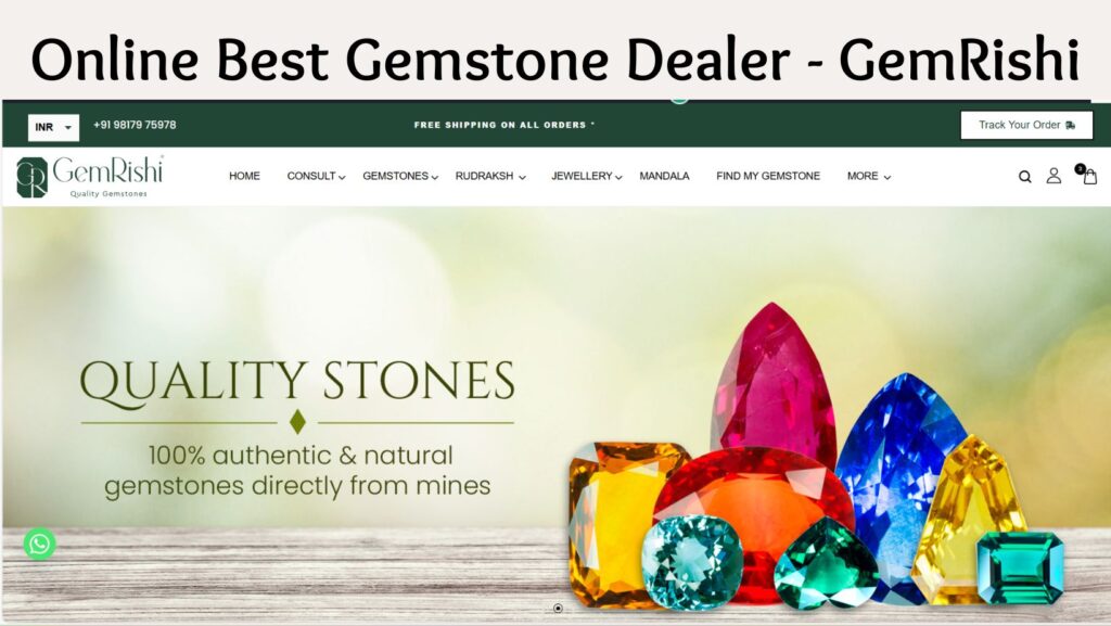 Online Best Gemstone Dealer - GemRishi