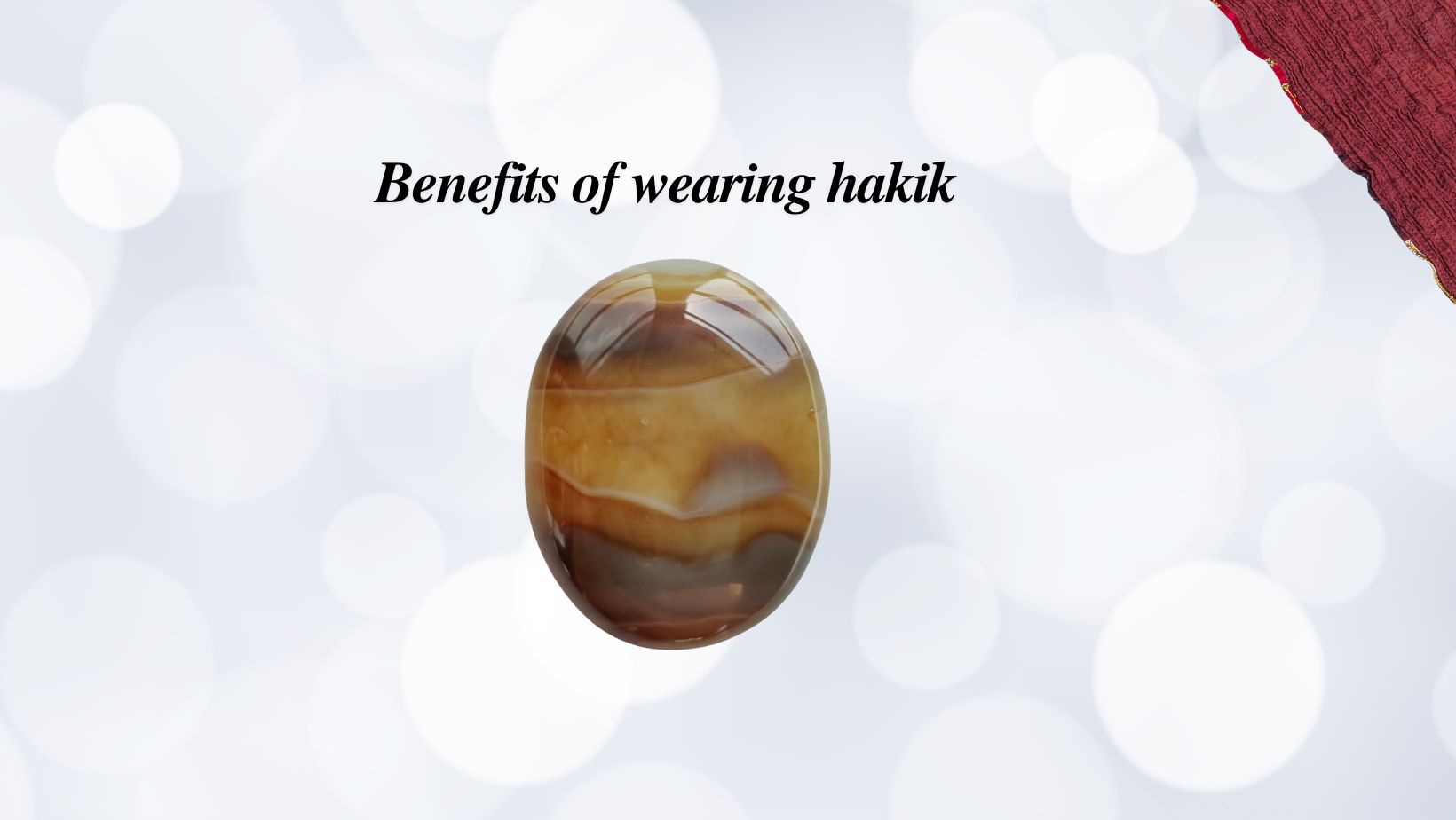 Benefits of Wearing Hakik