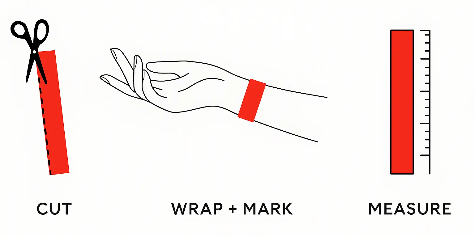 Bracelet measuring steps
